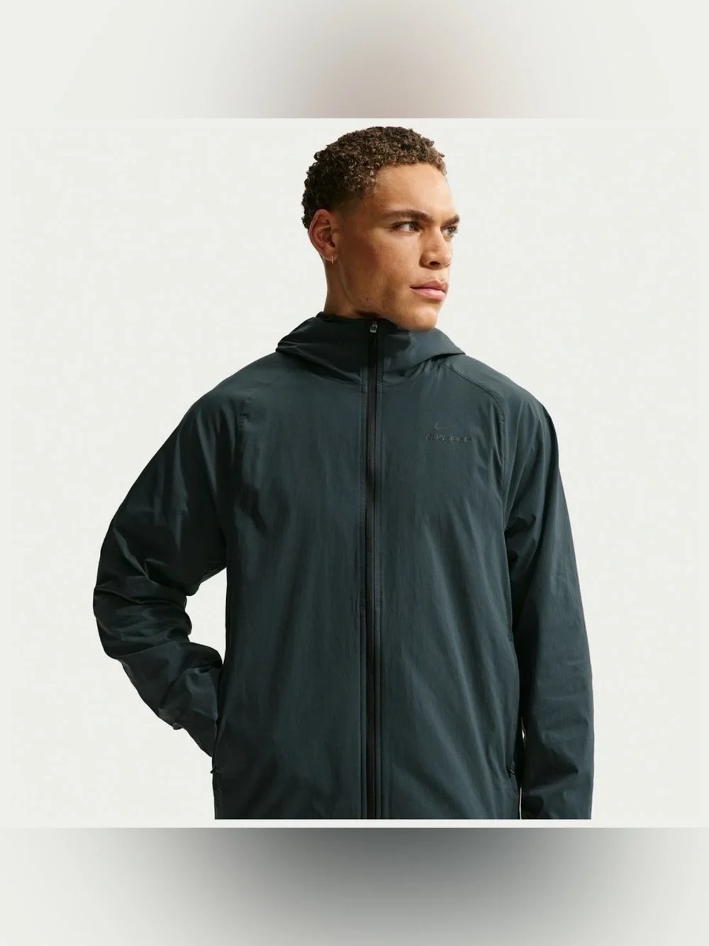 Nike Pro Octa Men's Therma-FIT ADV Jacket Green Nylon/Elastane Large